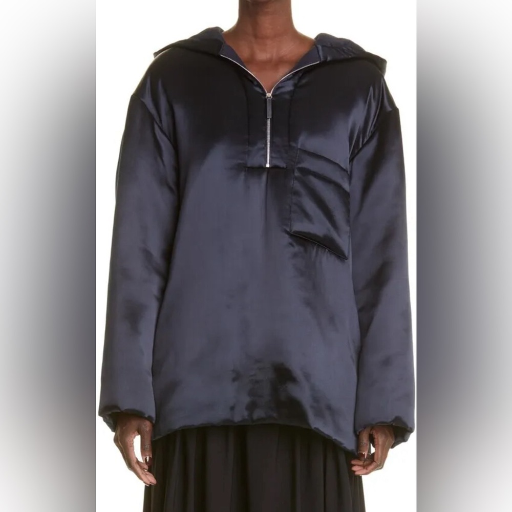 KHAITE Satin Puffer Pullover